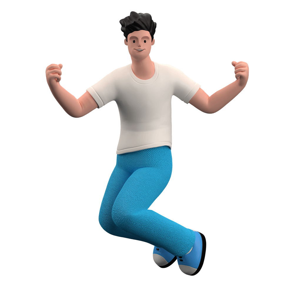 achievements, character builder _ celebration, celebrate, success, jump, pumped, excitment, excited, man, boy.png